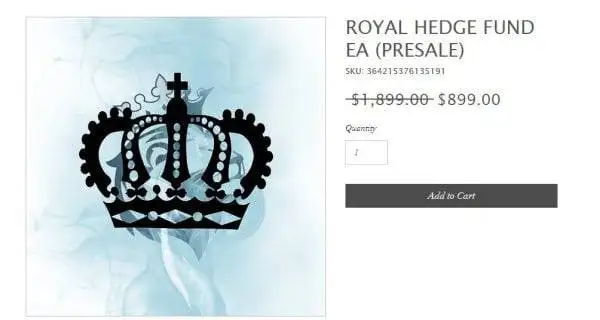 royal hedge fund ea source code